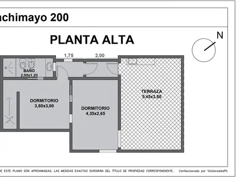 Depto Tipo Casa en Venta en Caballito, USD 218.000