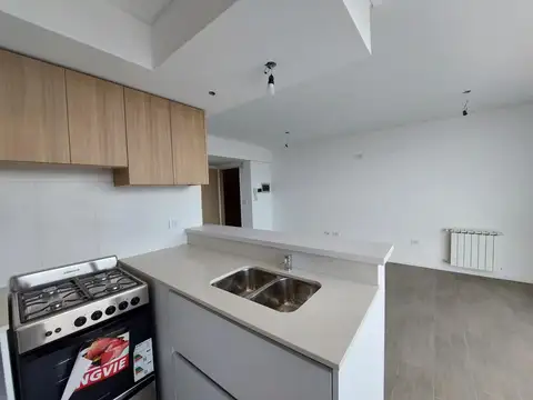 Departamento 2 ambientes con 2 baños