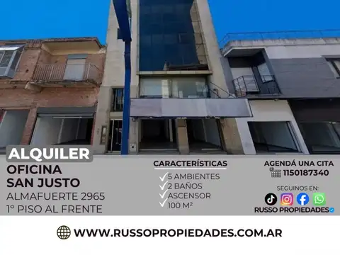 Alquiler de Oficina en San Justo