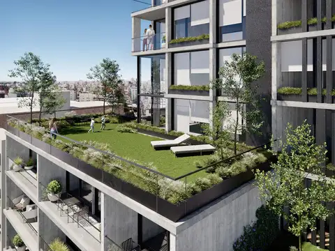 Departamento en venta 3 dormitorios DUPLEX con jardin terraza exclusiva - amenities