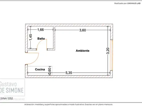 Departamento en Venta en Centro, USD 44.900