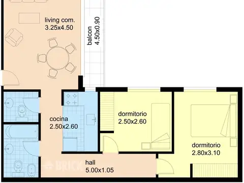 JULIAN ALVAREZ al 700 6°