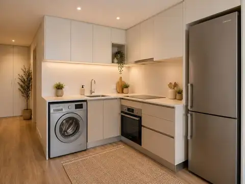 Departamento Monoambiente con 1 baño