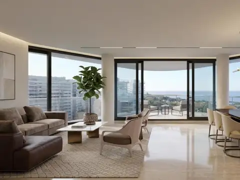 Venta Departamento 4 ambientes 3 suites 2 cocheras Vista al Río SELENE La Lucila