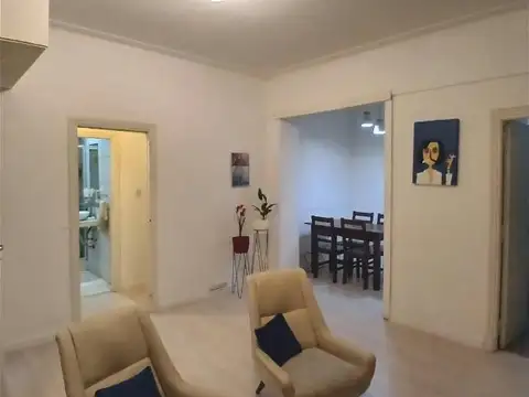 Alquiler departamento 2 ambientes - interno - patio - Arenales 2100 - Plaza Colón