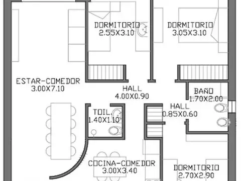 Departamento en Venta de 4 ambientes