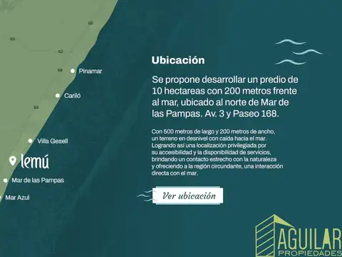 Terreno en Venta en Villa Gesell, USD 80.000