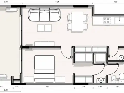 Departamento en Venta 1 año