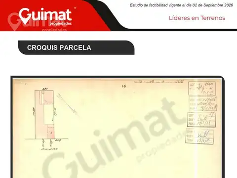 Terreno en Venta de 160,0 m2