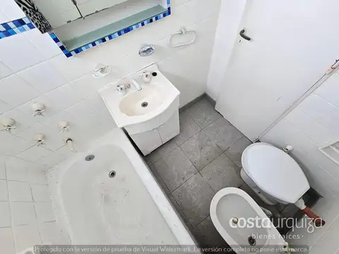 Departamento 2 ambientes con 1 baño