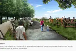 Áreas comunes gimnasio en Campos de la Enriqueta en G.B.A. Zona Sur