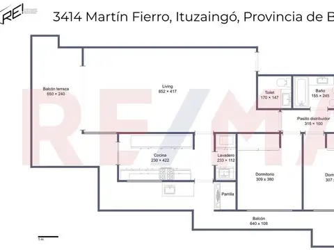 Departamento en Venta de 3 dormitorios