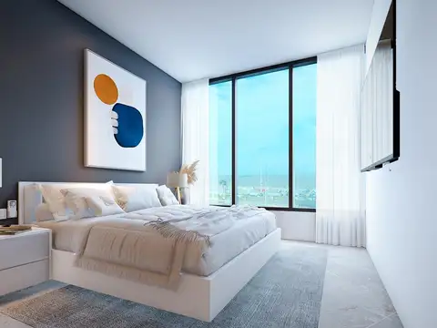 Departamento 2 ambientes con 1 baño