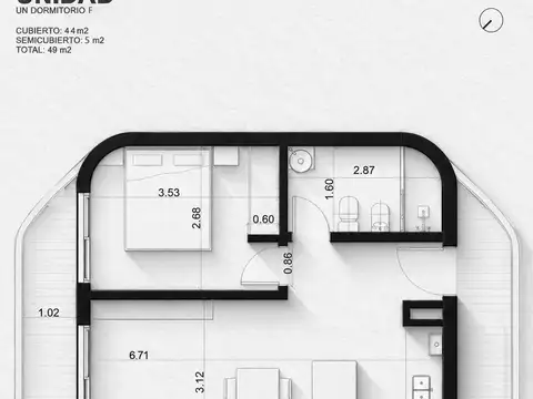 Departamento en Venta en City Bell, USD 108.157
