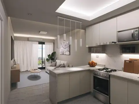 Departamento Monoambiente con 1 baño