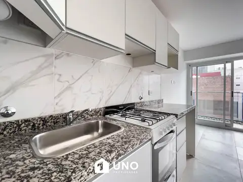 Departamento Monoambiente con 1 baño