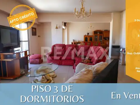 VENTA - PISO DE 3 DORMITORIOS -   ALCORTA 5, NQN