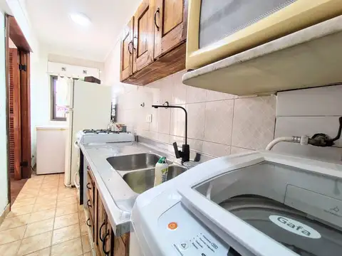 Departamento 2 ambientes con 1 baño