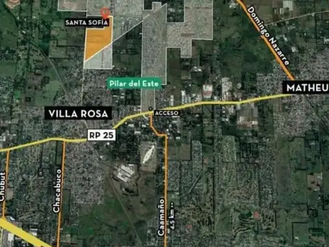 NVR.VENTA LOTE EN SANTA SOFIA PILAR DEL ESTE