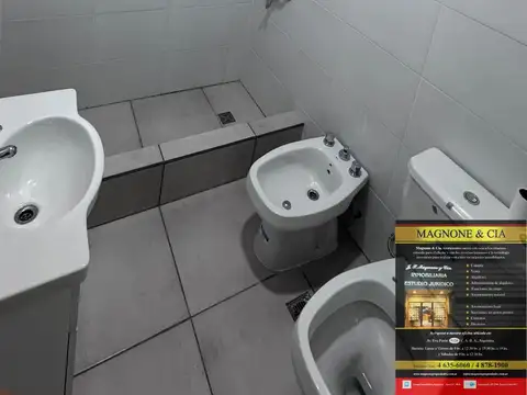Departamento 2 ambientes con 1 baño