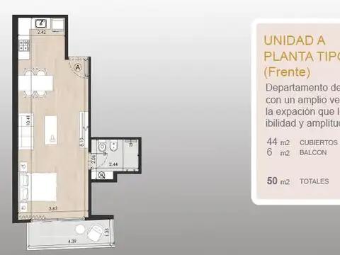 Departamento en Venta Apto profesional