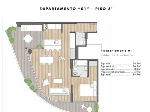 Departamento - Belgrano