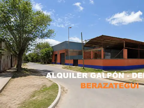 ALQUILER GALPÓN - DEPÓSITO COMERCIAL BERAZATEGUI