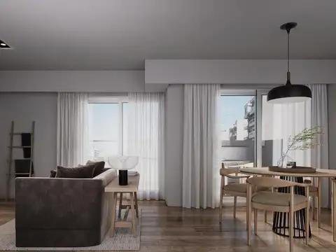 Departamento 4 ambientes con 2 baños