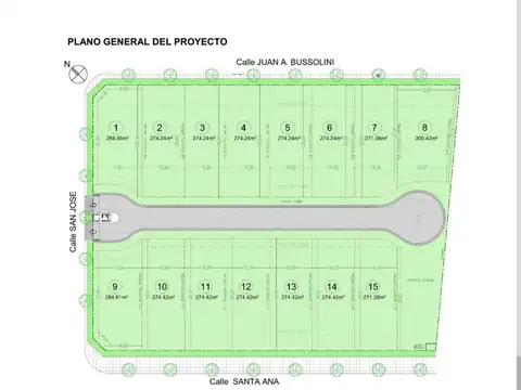 San José entre San Ana y Bussolini