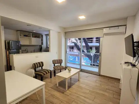 Departamento 2 ambientes con 2 baños