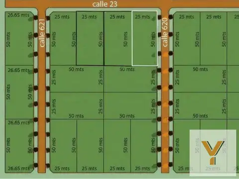 Terreno en venta - 1250 mts 2- 25 mts x 50 mts  - Arana