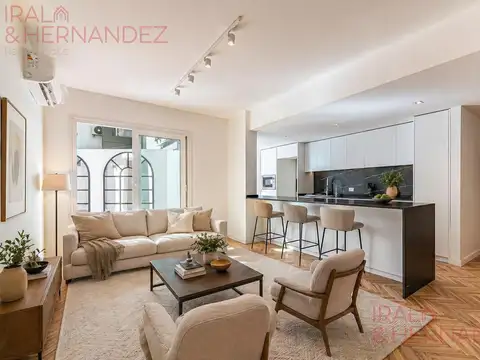 Alquiler Departamento 3 ambientes A NUEVO en Belgrano Chico