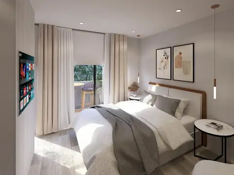 Departamento 3 ambientes con 2 baños