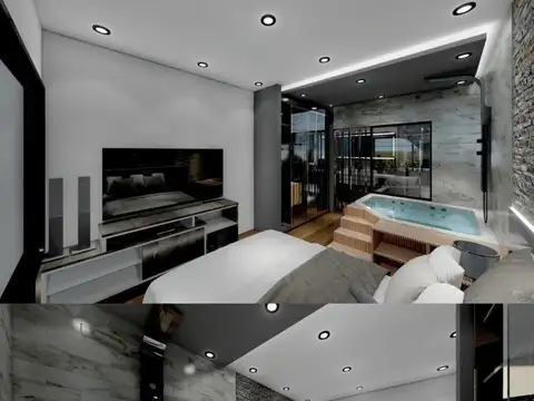 Departamento 2 ambientes con 1 baño