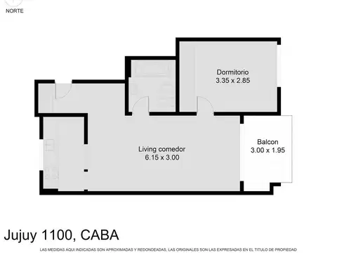 Departamento en Venta de 1 dormitorio