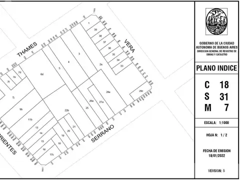 Terreno en Venta 30  mts Frente