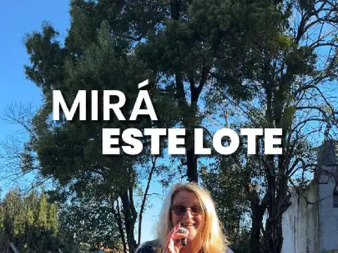 CAÑUELAS -LOTE EN VENTA -OPORTUNIDAD  