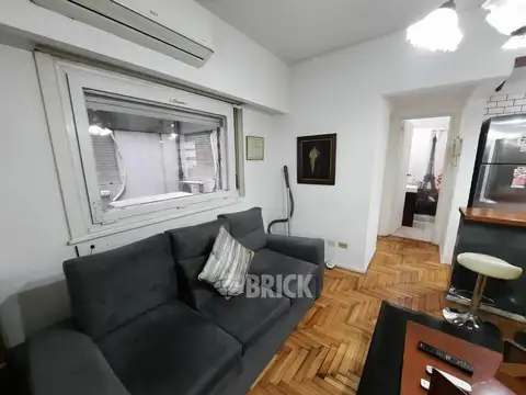 Departamento 2 ambientes con 1 baño