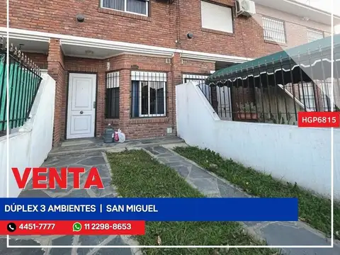 Departamento - Venta - Argentina, San Miguel - Serrano 2665