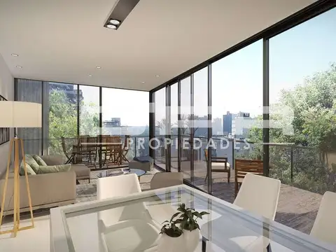 Departamento 3 ambientes con 2 baños