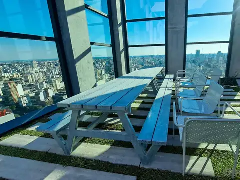 Alquiler Temporario monoambiente con cochera en Puerto Madero