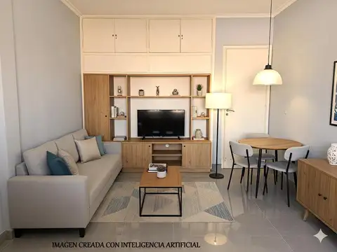 Departamento 2 Ambientes APTO CREDITO C/ Balcón al Frente, Patio y Terraza.  Venta-Ezpeleta