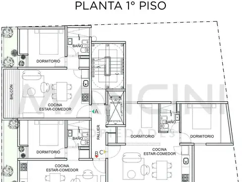 Departamento en venta de 3 ambientes - Jose Leon Suarez