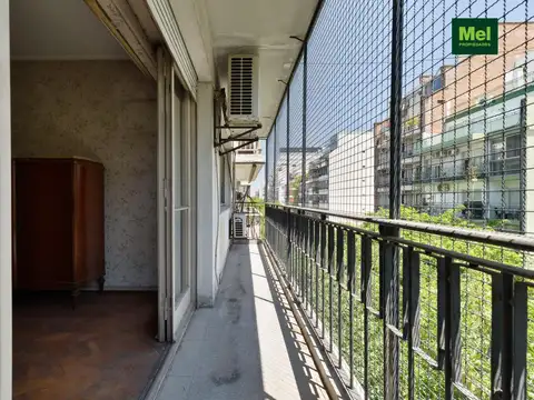 4 AMBIENTES CON BALCON Y DEPENDENCIA