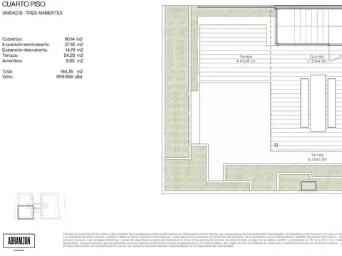 Departamento en Venta de 3 ambientes