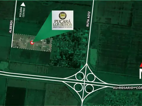 Terreno en Venta en Roldan, USD 55.000