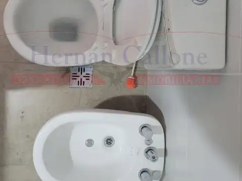 Departamento 2 ambientes con 1 baño