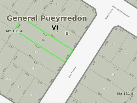 LOTE CON PROYECTO POTENCIAL 1133 M2 B CONSTITUCION