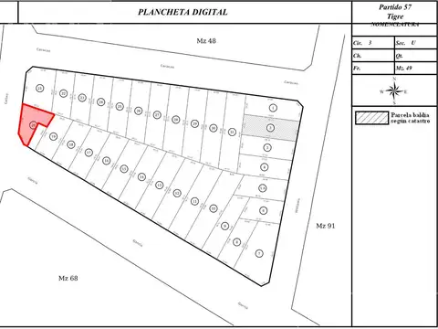 Lote en Venta – Av. Santa María y Gobernador Ugarte, Rincón de Milberg, Tigre