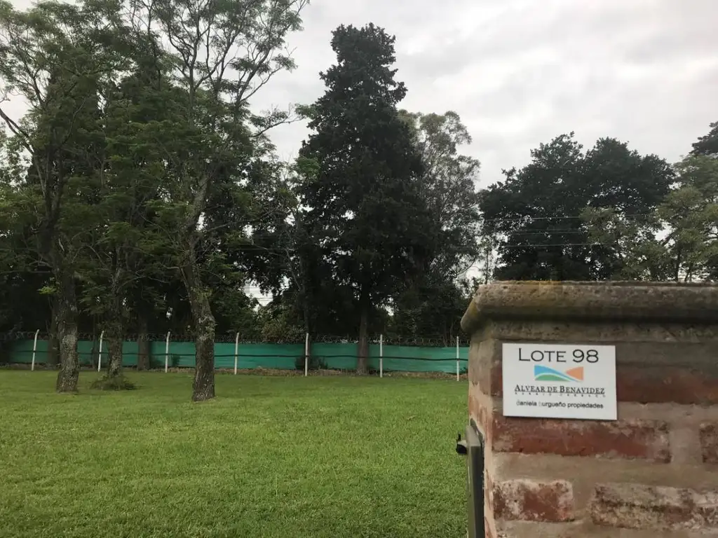 Terreno en Venta en Alvear de Benavidez